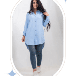 شميز صيفي بأزرار للأسفل