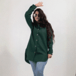 ⁦شميز نسائي شتوي جوخ ليكرا⁩ - الصورة ⁦11⁩