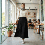 ⁦تنورة بليسيه Daily Look⁩ - الصورة ⁦2⁩